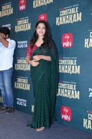 Varsha Bollamma at Constable Kanakam Trailer Launch